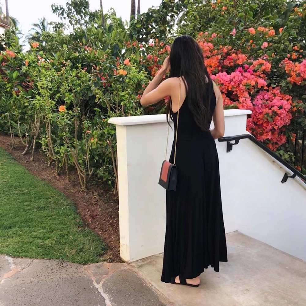 Reformation high neck tank jersey dress, XS